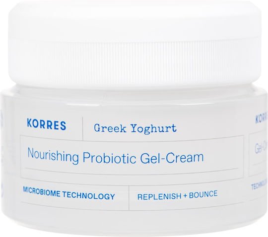 Korres Greek Yoghurt Probiotic Rich 48ωρο Ενυδατικό Gel-Κρέμα Προσώπου με Υαλουρονικό Οξύ και Aloe Vera 40ml
