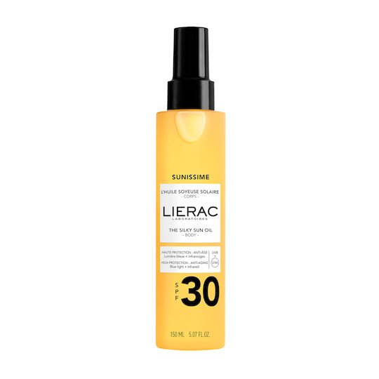 Lierac Sunissime The Silky Sun Αντηλιακό Λάδι για το Σώμα SPF30 150ml