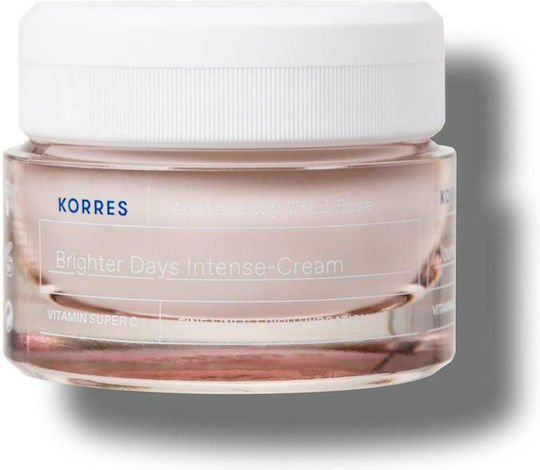 Korres Apothecary Wild Rose Rich 24ωρη Ενυδατική & Αντιγηραντική Κρέμα Ημέρας για Κανονικές/Ξηρές Επιδερμίδες με Βιταμίνη C 40ml