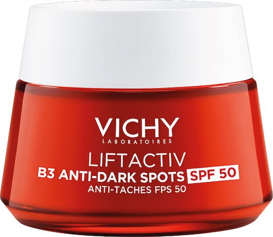 Vichy Liftactiv B3 Anti-Dark Spots 48ωρη Κρέμα Προσώπου Ημέρας με SPF50 για Ενυδάτωση & Ατέλειες 50ml