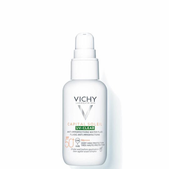 Vichy Capital Soleil UV-Clear Αντηλιακή Λοσιόν Προσώπου SPF50 40ml