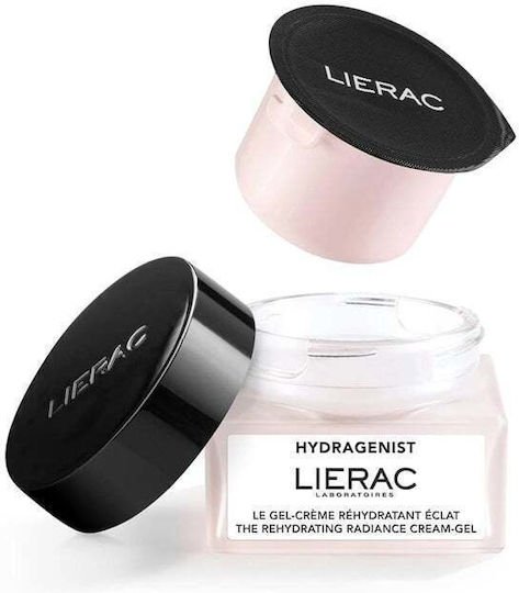 Lierac Hydragenist The Rehydrating Radiance Refill Ενυδατικό Gel Προσώπου για Κανονικές/Μικτές Επιδερμίδες με Υαλουρονικό Οξύ 50ml
